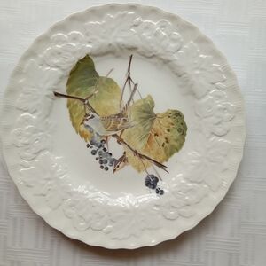 Alfred Meakin National Audubon Society 9"Plate,  White Crowned Sparrow